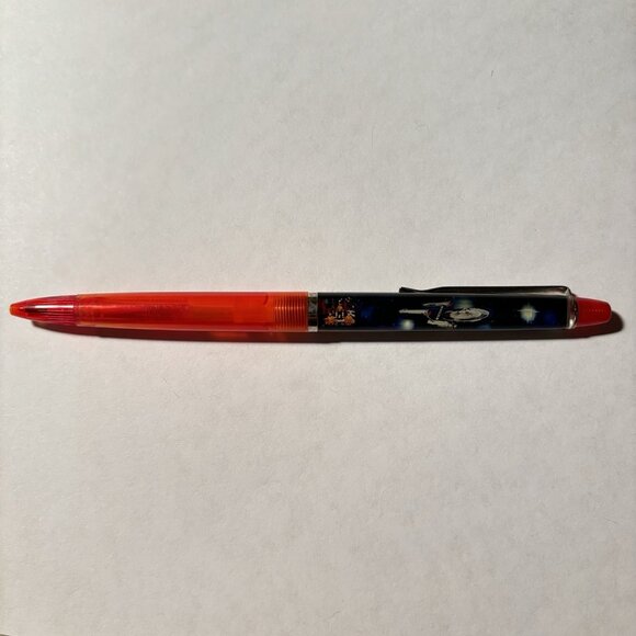 Star Trek Floaty Pen Movieland Wax Museum California Starship Enterprise Space - Picture 3 of 10